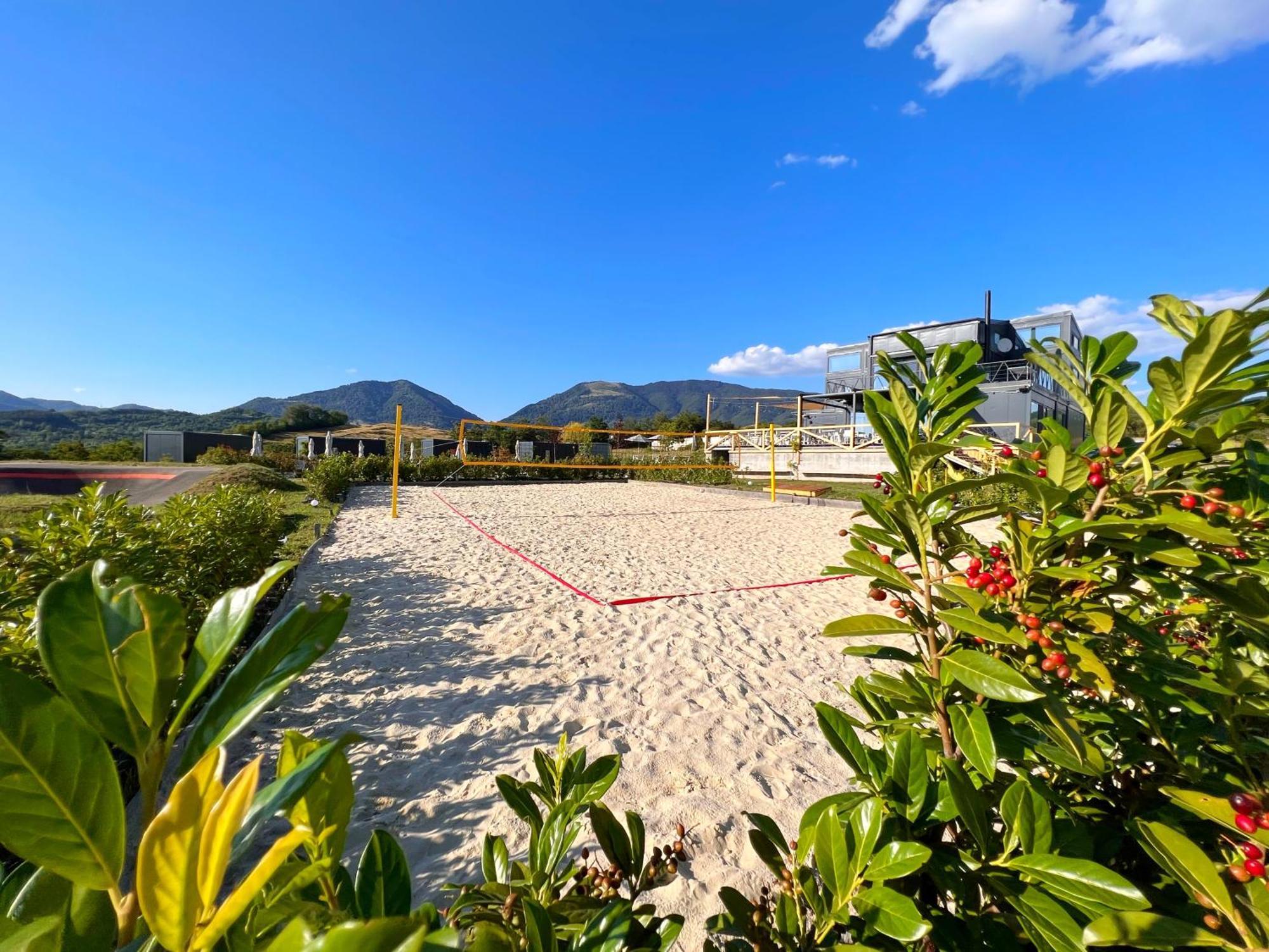 Flandra Glamping Hotel Corbeni Eksteriør billede